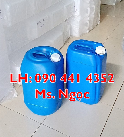 Can nhựa 30 lít đựng lưu huỳnh, can nhựa 25L đựng axit, can nhựa 20L