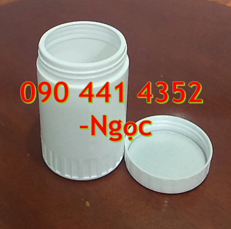 Hủ nhựa 2kg tròn, hủ đựng hóa chất 1.5kg, hủ nhựa 1kg đựng hóa phẩm