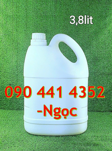 Can nhựa đựng nước giặt 3.8 lít, 3.6 lít, can nhựa đựng nước lau sàn