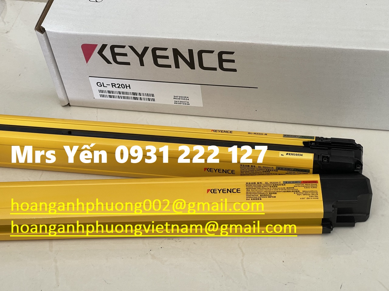 GL-R02H cảm biến an toàn Keyence giá cạnh tranh tại Bình Dương