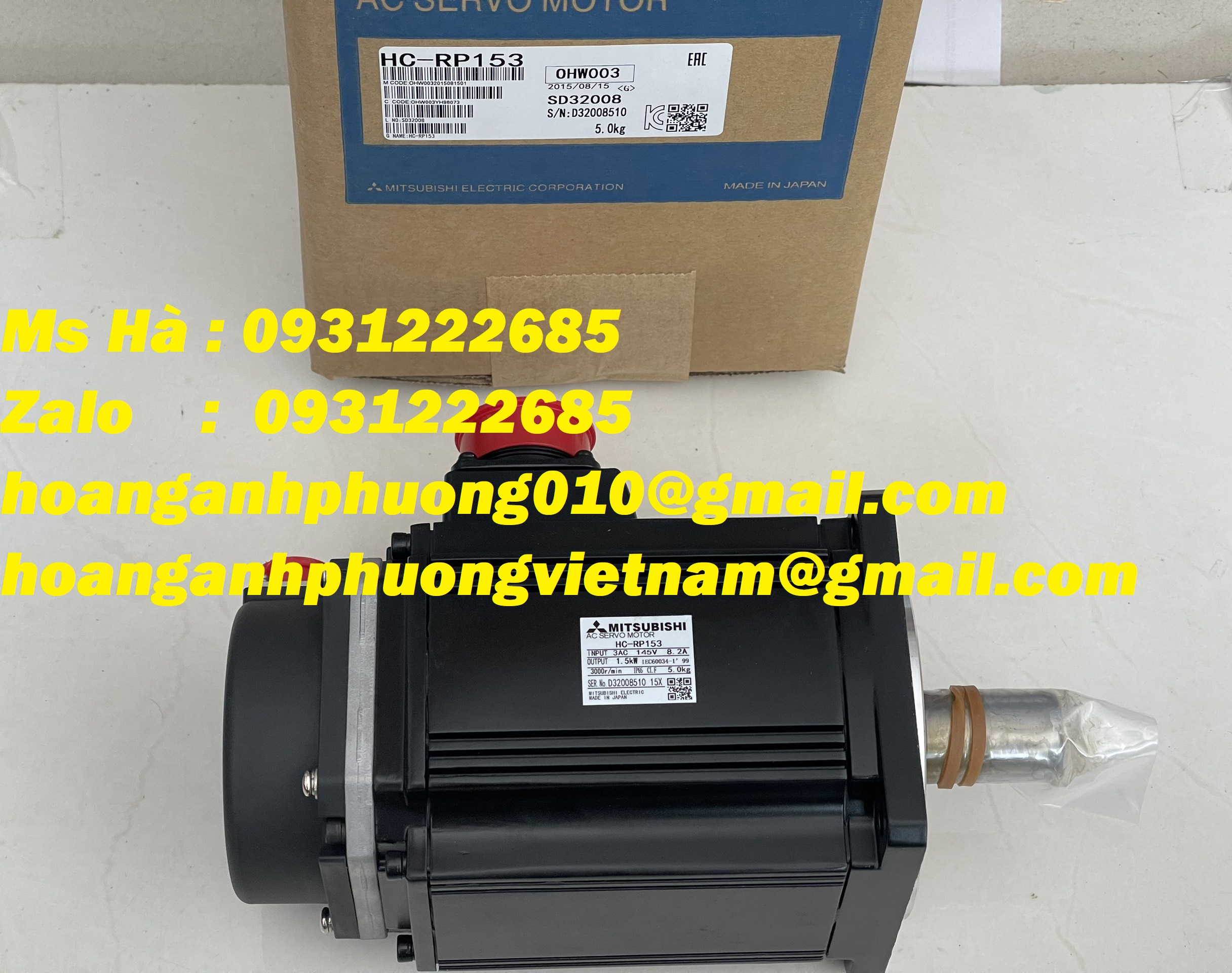 HC-RP series HC-RP153 hàng mới - giao hàng nhanh dòng động cơ