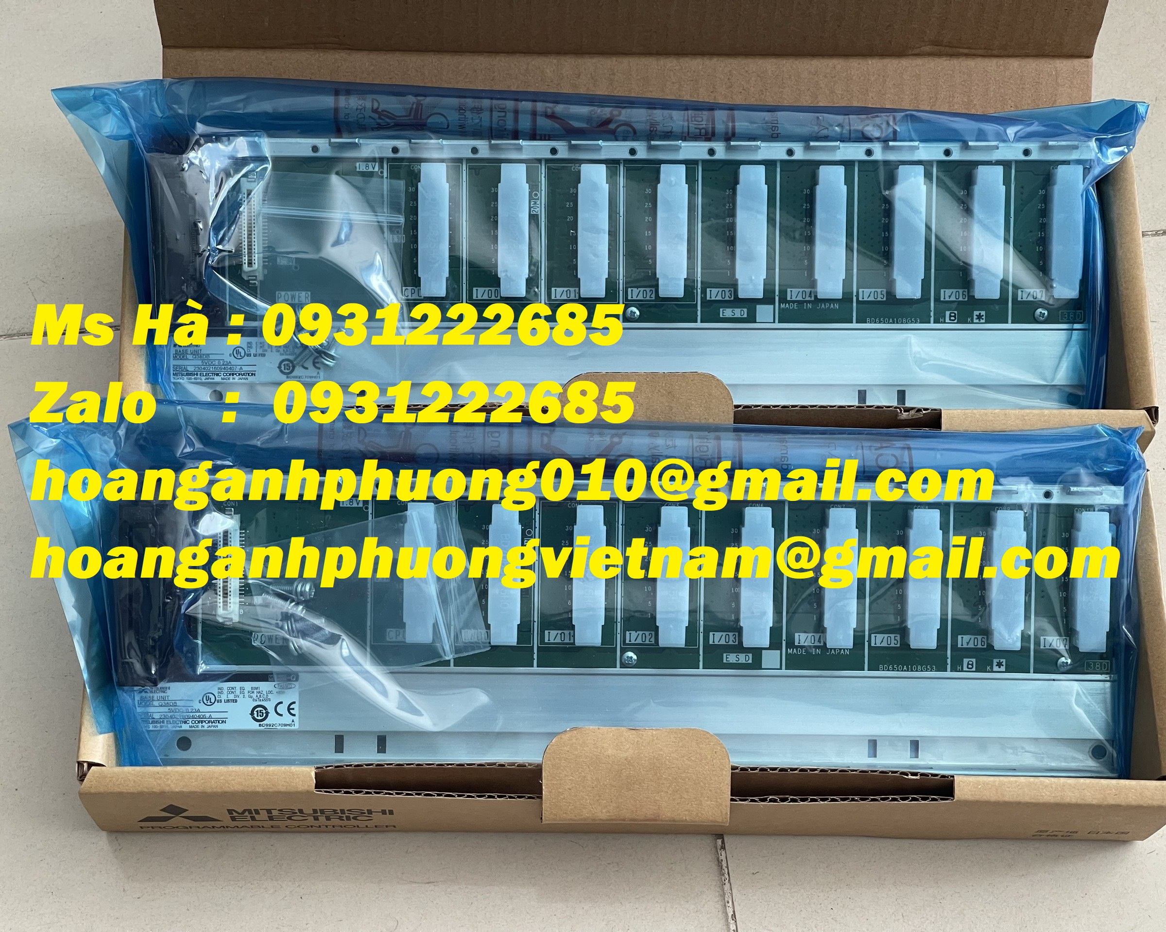 Q38DB dòng mitsubishi chính hãng - chân đế - Công Ty Hoàng Anh Phương