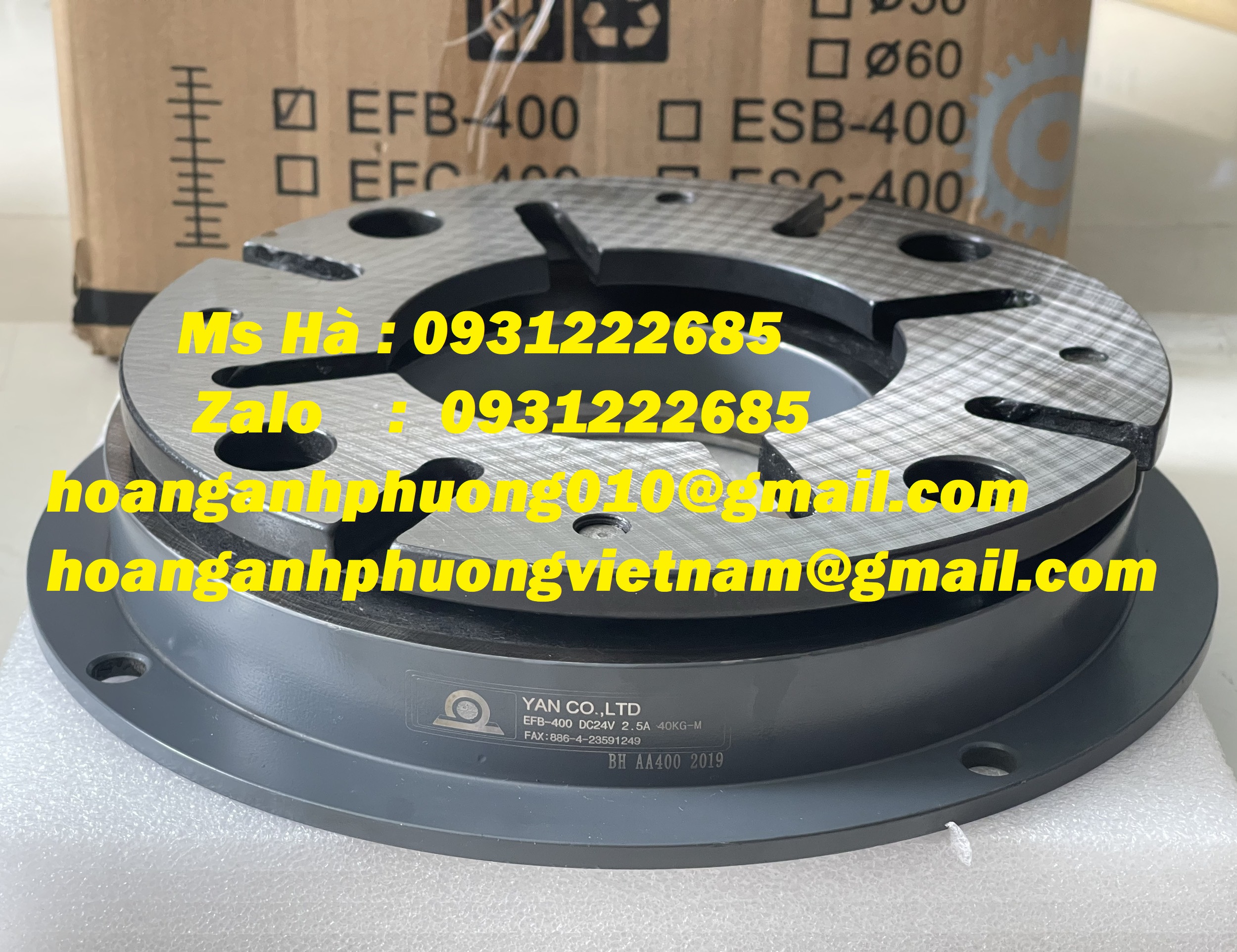 Thắng từ Yan nhập mới 100% dòng EFB-400 chính hãng