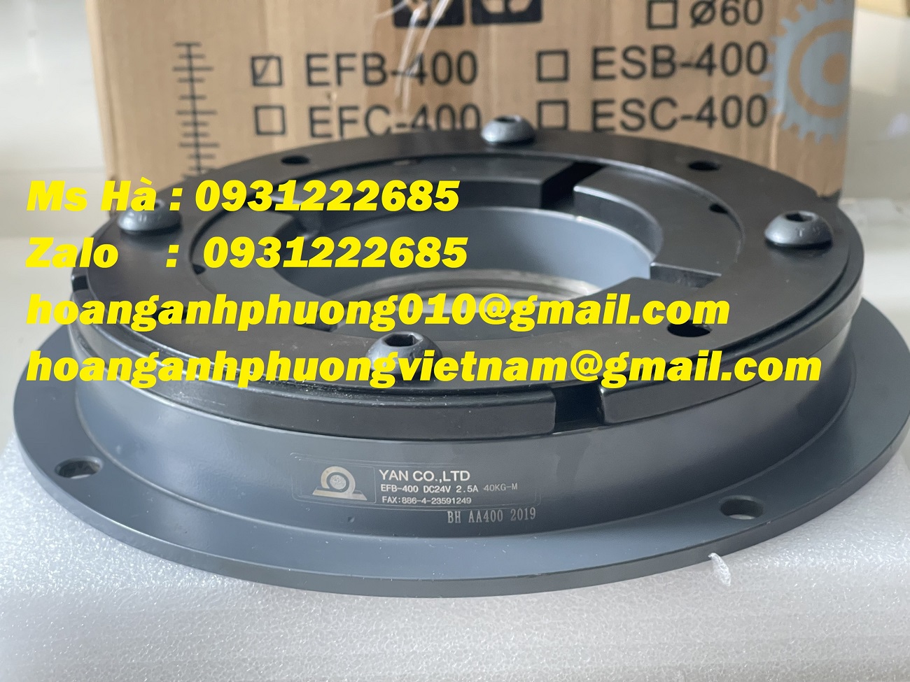 Thắng từ Yan nhập mới 100% dòng EFB-400 chính hãng
