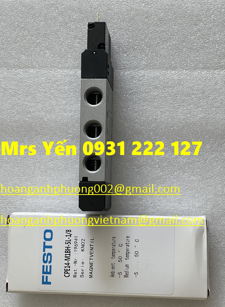 CPE14-M1BH-5L-1/8 Van điện từ Festo mới giá nhập trực tiếp