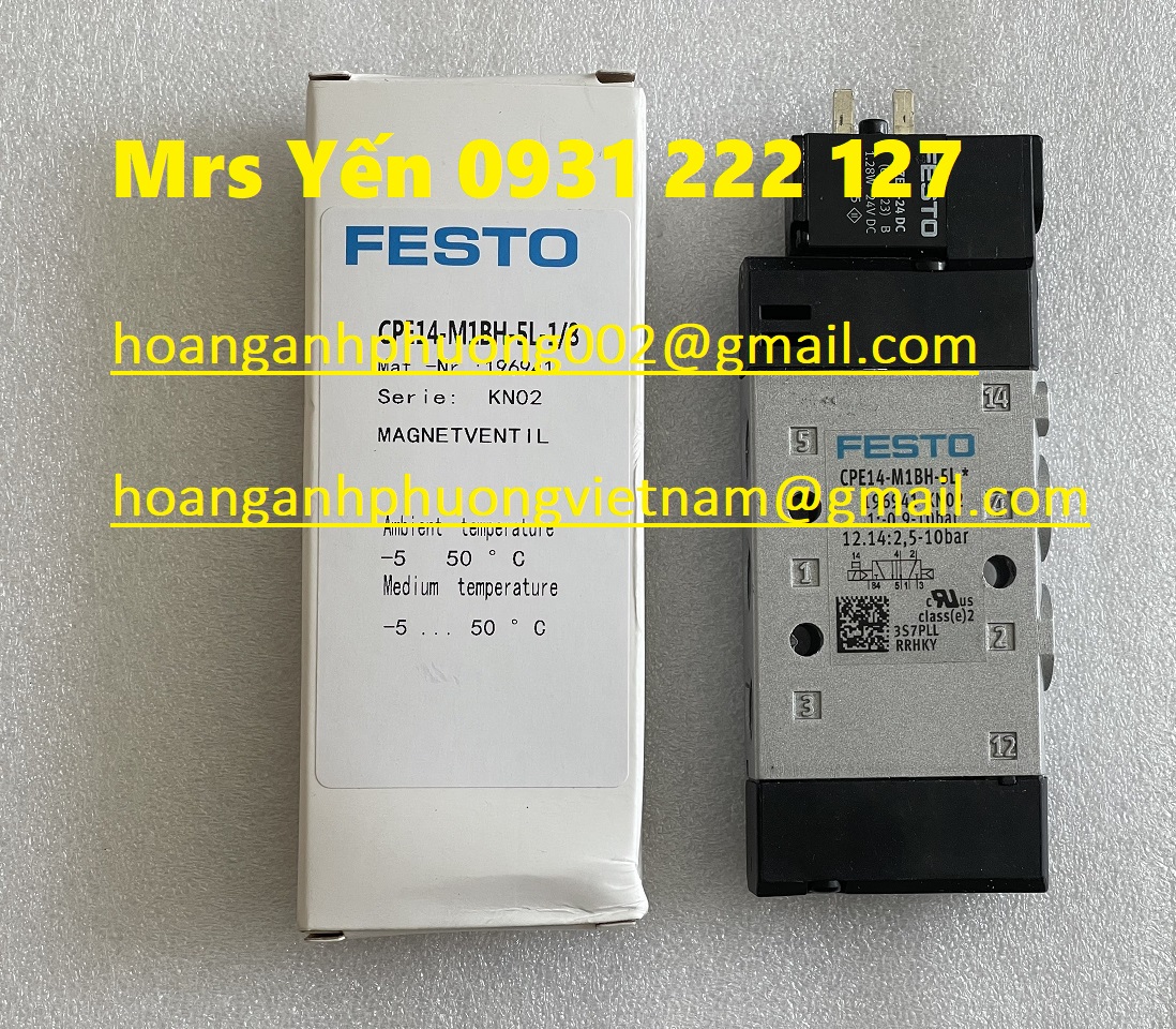 CPE14-M1BH-5L-1/8 Van điện từ Festo mới giá nhập trực tiếp