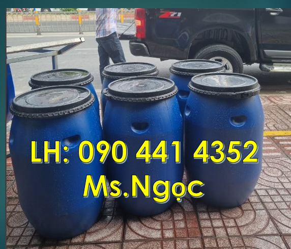 Chuyên thùng phuy nhựa 30 lít, thùng đựng hóa chất lỏng 50 lít, thùng