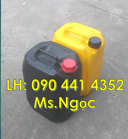 Gía can nhựa 10 lít vuông, can đựng 20 lít hóa chất, can nhựa 25 lít