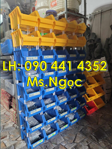 Chuyên khay nhựa đựng ốc vít, dụng cụ sửa xe máy A5 , A6, A8, A9 xanh