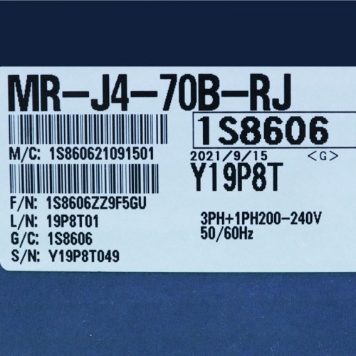 MR-J4-70B-RJ Bộ điều khiển Servo Mitsubishi