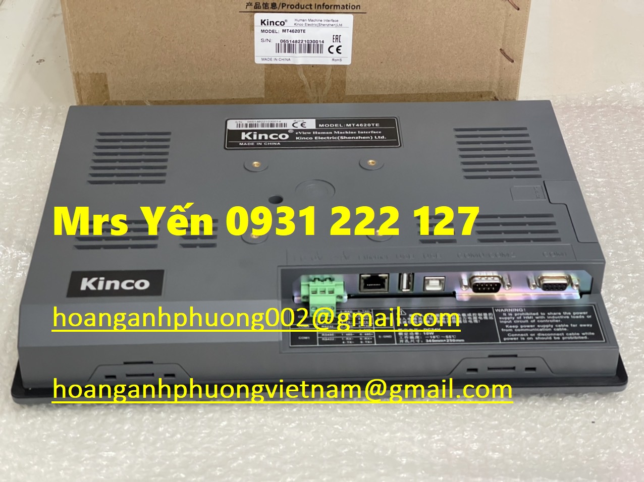 MT4620TE Màn hình Kinco nhập khẩu trực tiếp, giá cạnh tranh