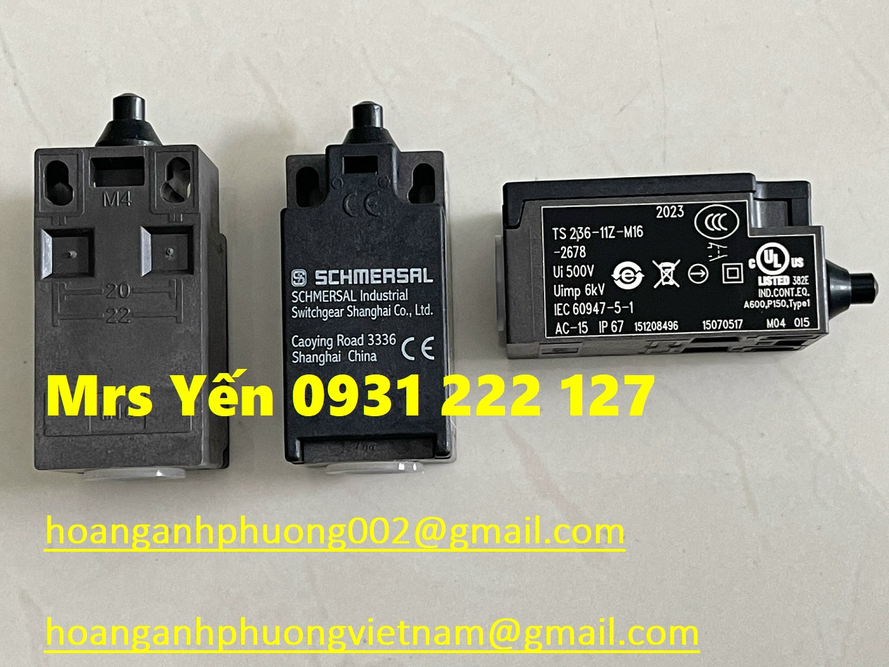 TS236-11Z-M16 Công tắc hành trình Schmersal mới chính hãng