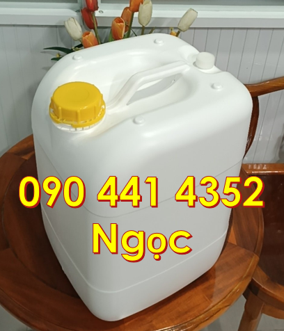 Thùng nhựa 10 lít, can nhựa 20 lít dày, thùng nhựa 25 lít đựng axit