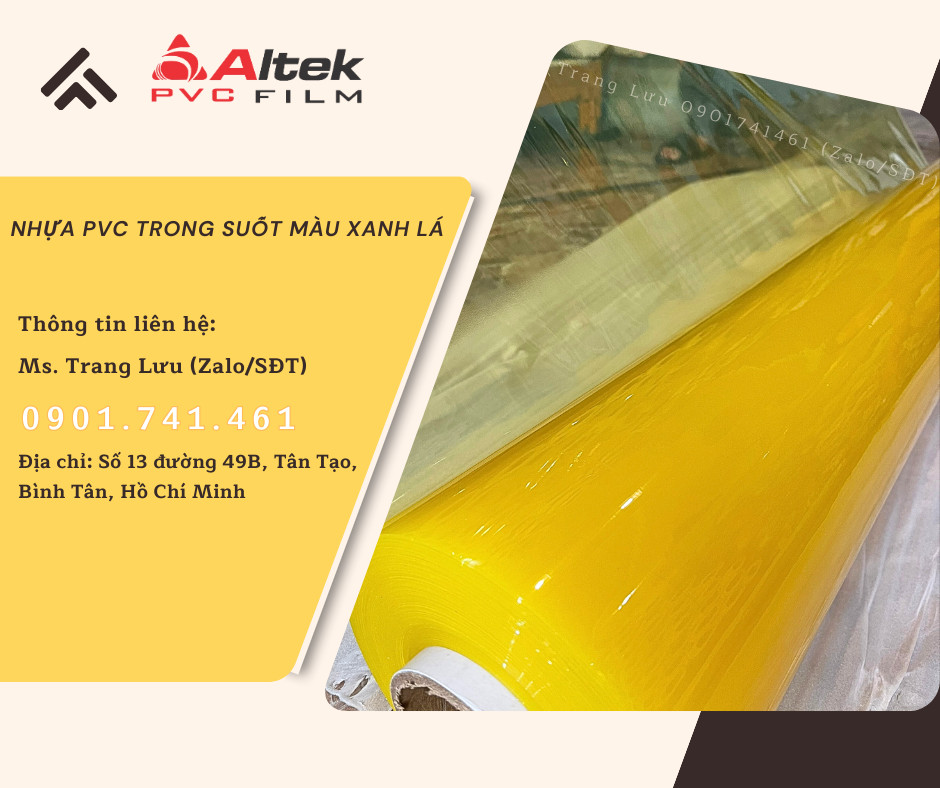 Nhựa pvc dẻo màu hồng, màu xanh, màu đen, màu cam, màu vàng, màu tím