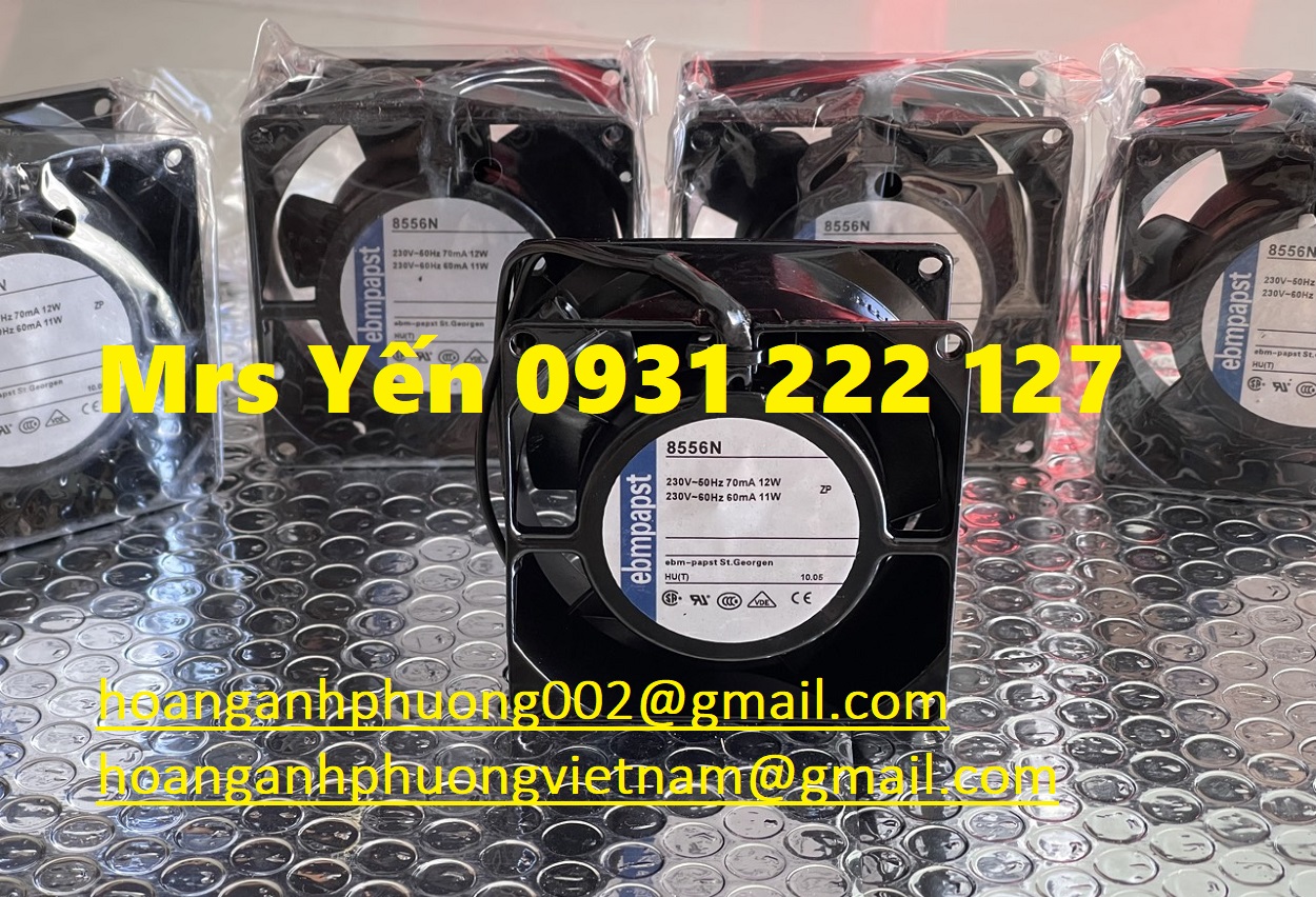 Quạt tản nhiệt EBMPAST 8556N, giá cạnh tranh hàng nhập khẩu mới