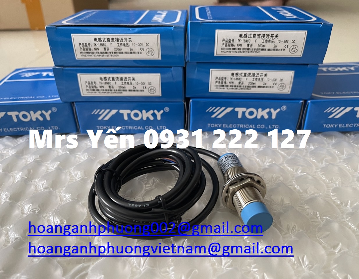 TK-18N8C Cảm biến tiệm cận TOKY giá nhập khẩu tại Bình Dương