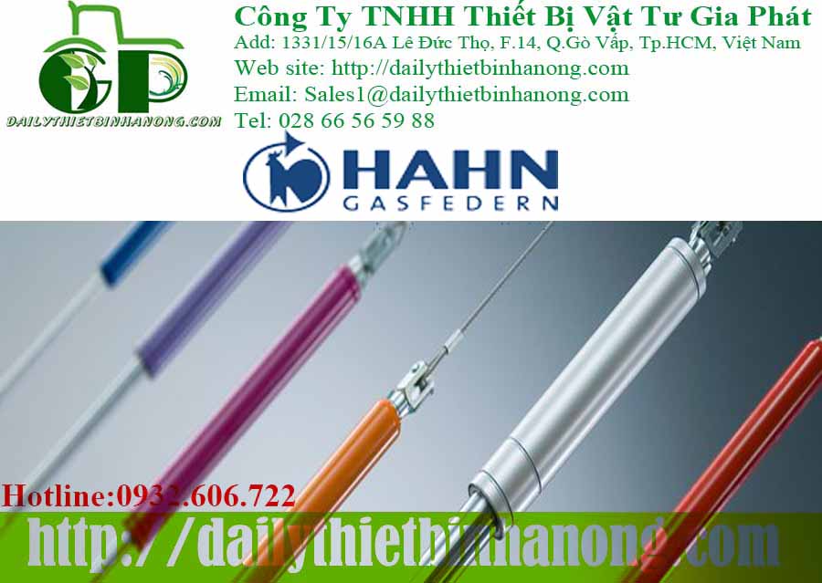 Bộ giảm chấn, lò xo khí hãng HAHN chính hãng Germany