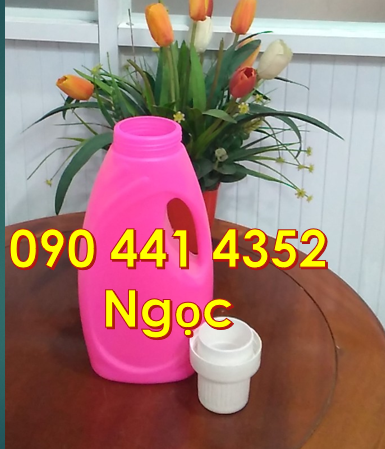 Bình đựng nước giặt 4 lít, can nhựa 3.8 lít đựng nước xả vải, can 2L