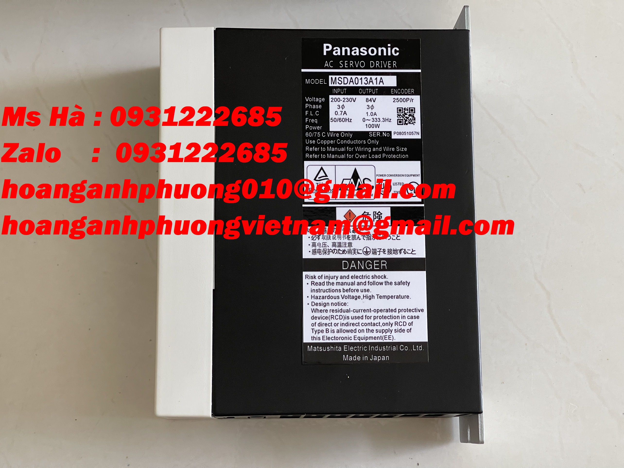 Toàn quốc  Bộ điều khiển giá tốt dòng panasonic MSDA013A1A