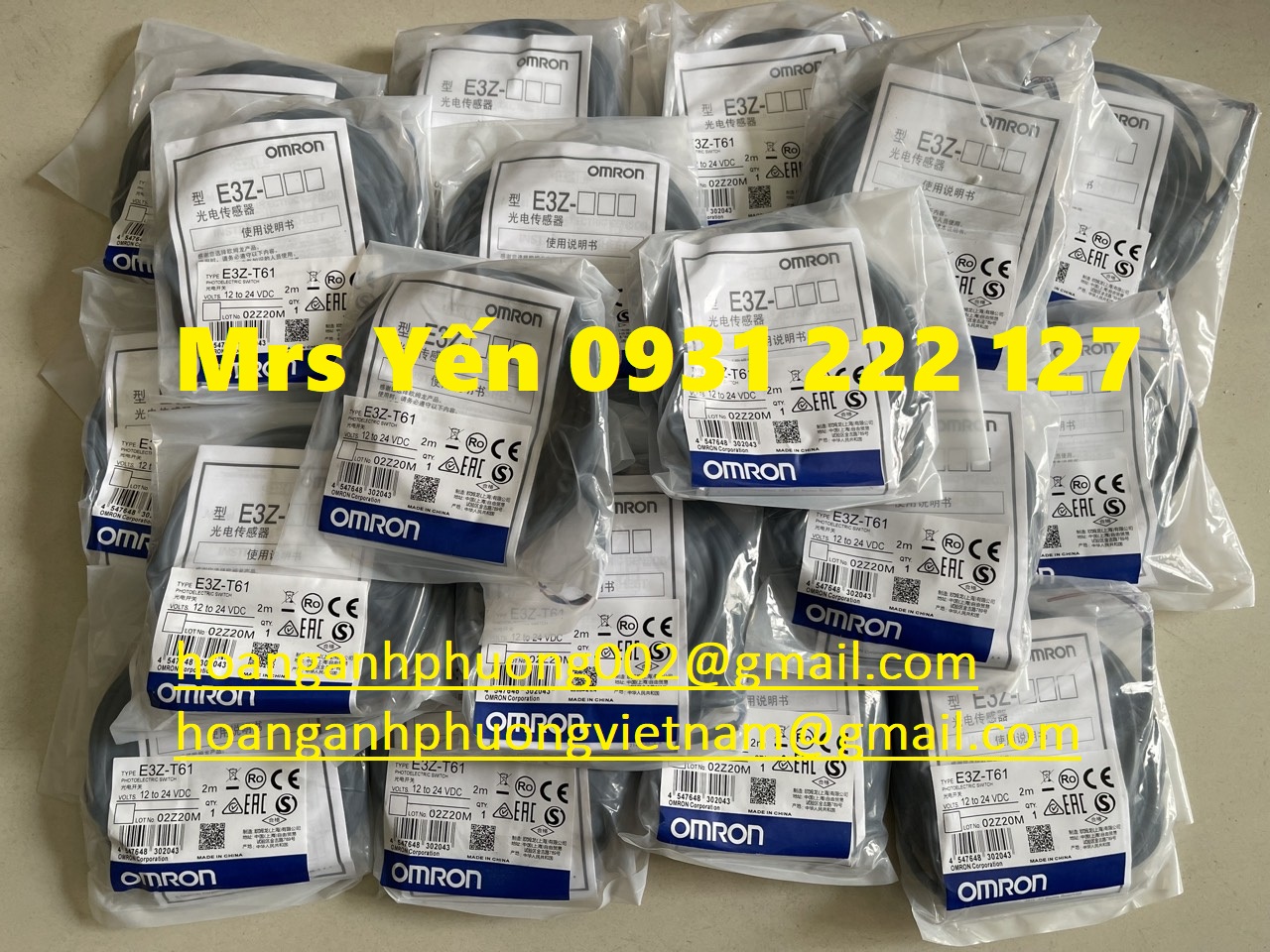 E3Z-T61 Cảm biến Omron nhập khẩu tại Hoàng Anh Phương
