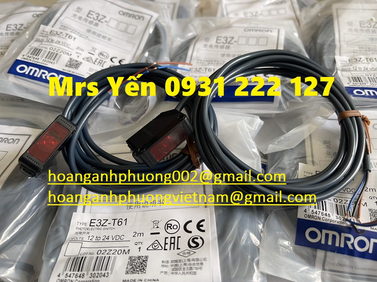 E3Z-T61 Cảm biến Omron nhập khẩu tại Hoàng Anh Phương
