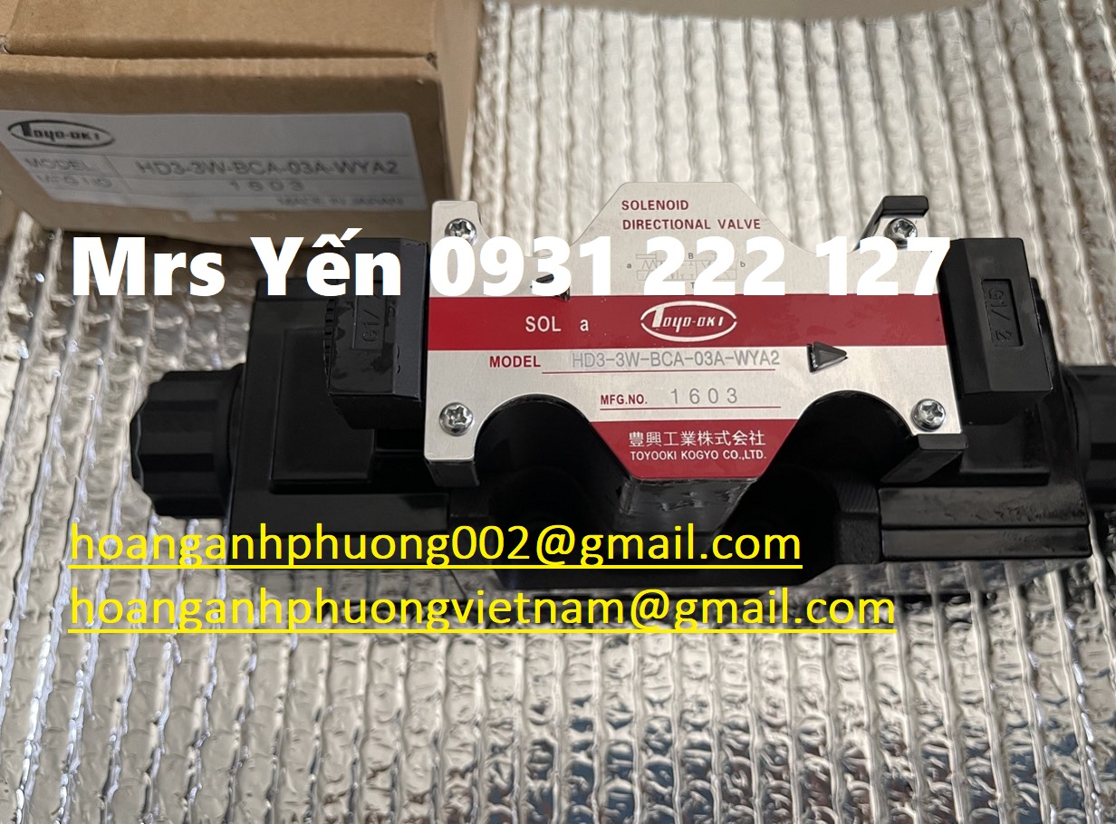 HD3-3W-BCA-03A-WYA2 Van thủy lực Toyooki giá tốt