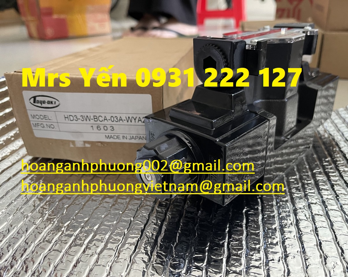 HD3-3W-BCA-03A-WYA2 Van thủy lực Toyooki giá tốt