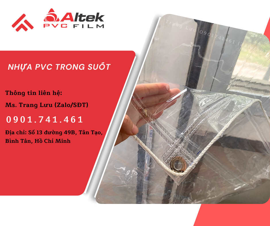 Phân phối nhựa pvc trong suốt làm rèm ngăn lạnh