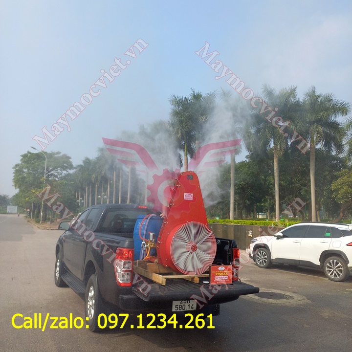Máy phun sương quạt tháp 20 bec Turbo TBT12