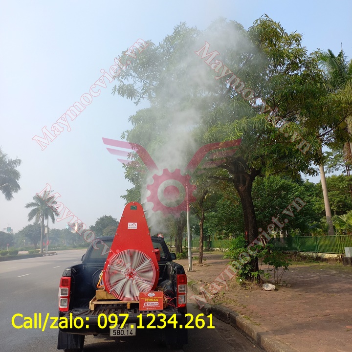 Máy phun sương quạt tháp 20 bec Turbo TBT12