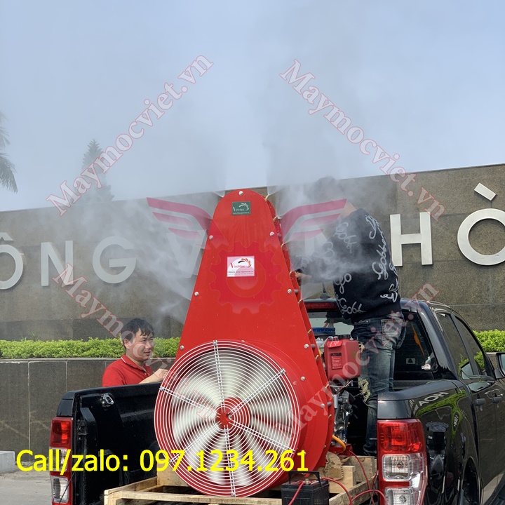 Máy phun sương quạt tháp 20 bec Turbo TBT12