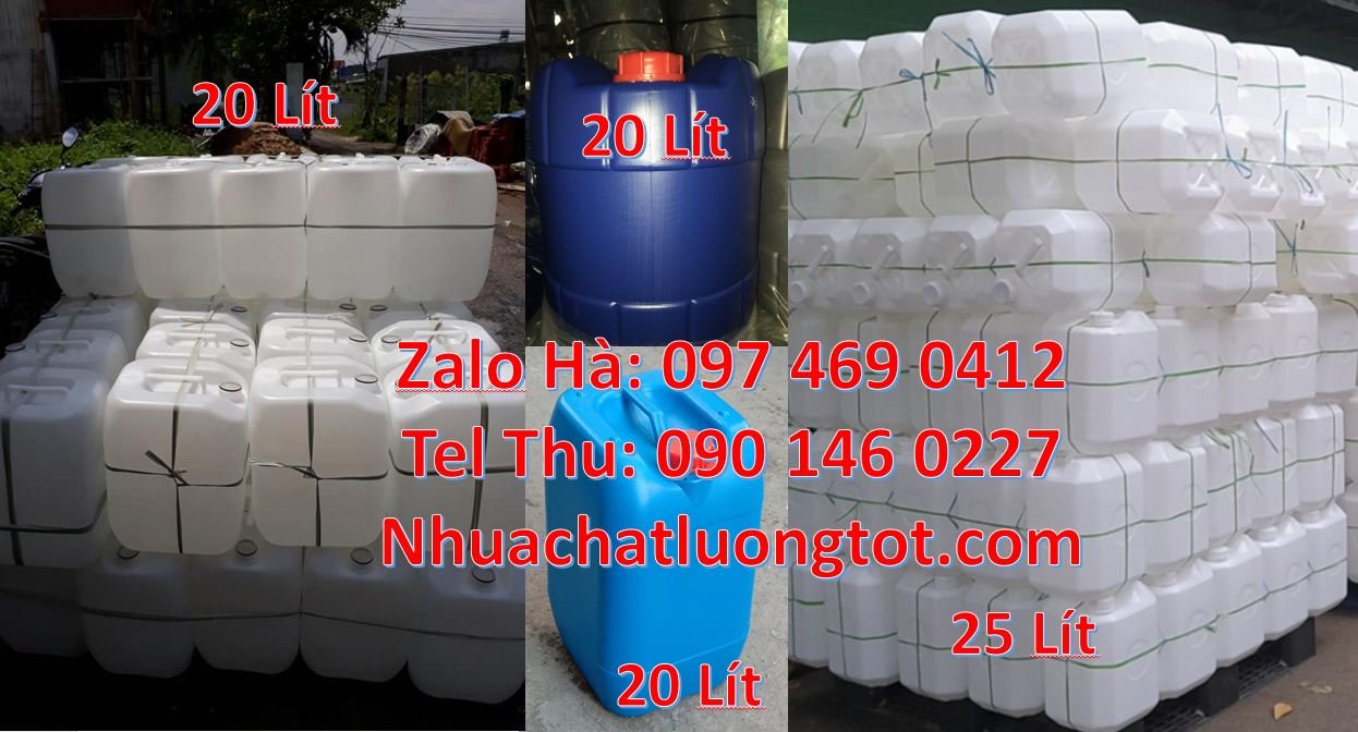 Bán can nhựa 25l có nắp thoát khí đựng thực phẩm,can nhựa 18l tròn xan
