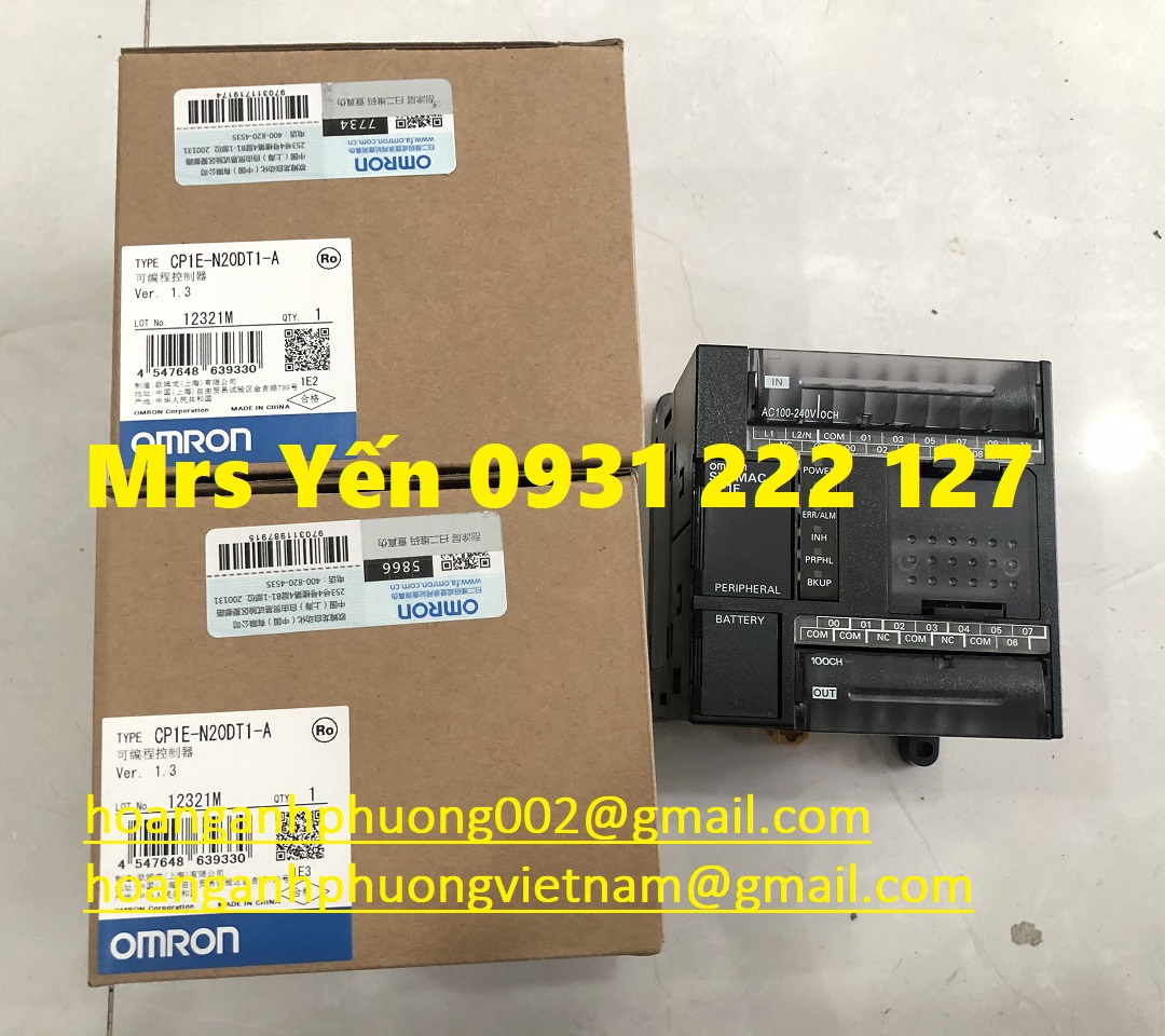 CP1E-N20DT1-A Bộ lập trình Omron, giá nhập khẩu trực tiếp