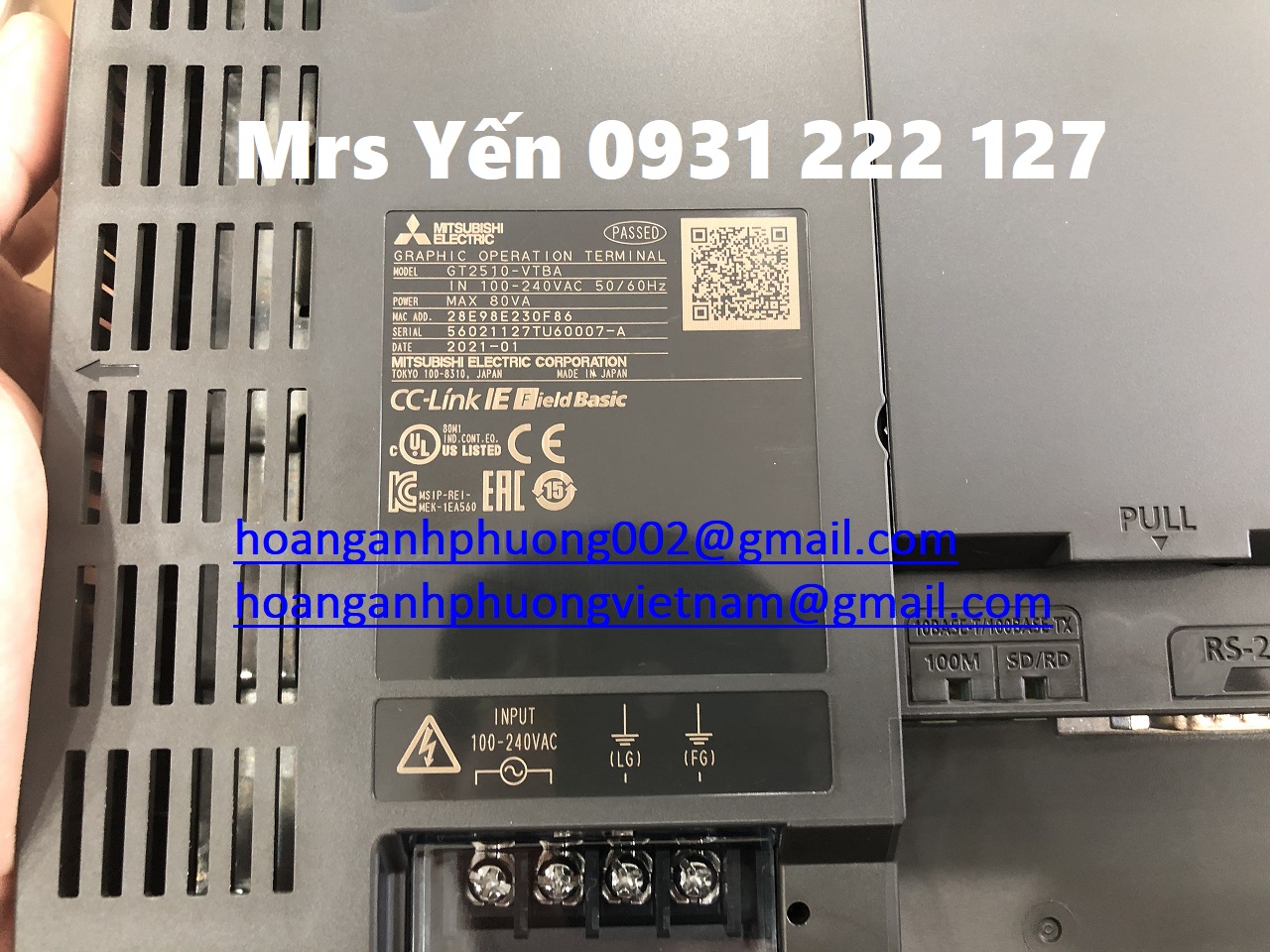 GT2510-VTBA Màn hình Mitsubishi nhập khẩu các dòng với giá tốt