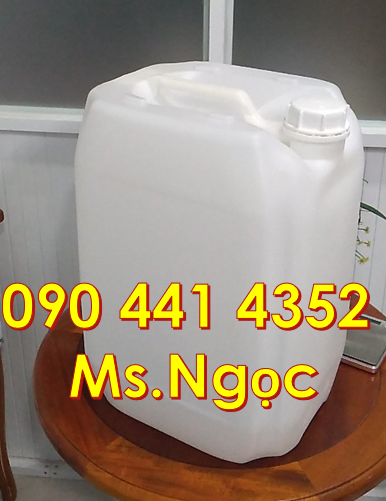 Gía can nhựa đựng hóa chất, can nhựa vuông 10 lít, can nhựa 20 lít