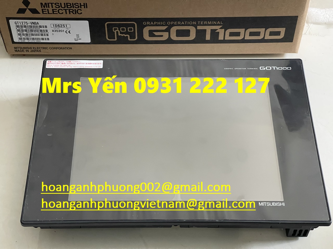 Màn hình Mitsubishi GT1275-VNBA nhập khẩu giá cạnh tranh