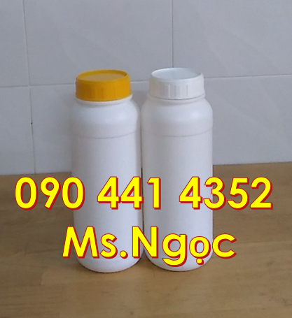Chai nhựa 1 lít nắp vặn có seal, chai nhựa 0.5 lít tròn nắp garenty