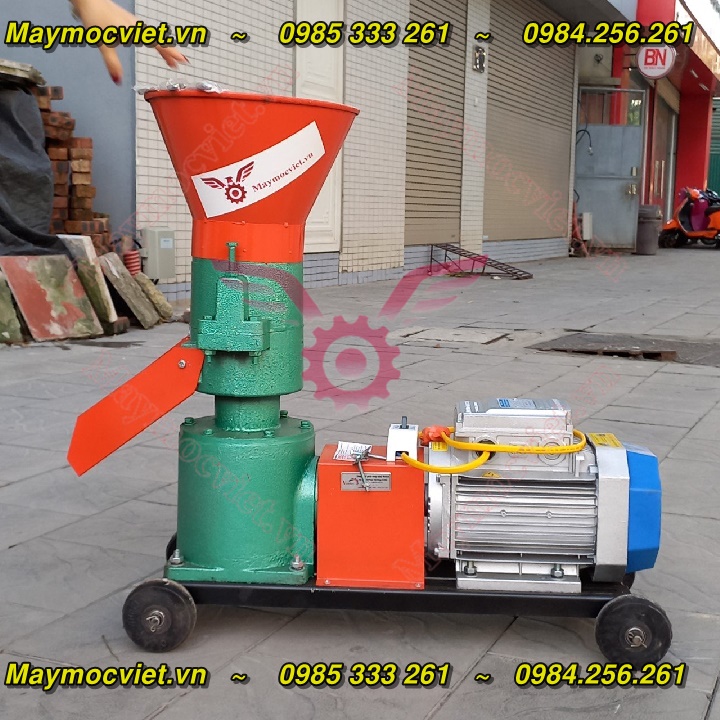 Máy ép cám viên chăn nuôi gia súc, gia cầm 3 lô VME3L