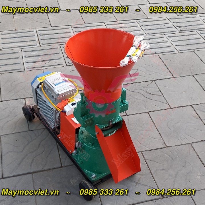 Máy ép cám viên chăn nuôi gia súc, gia cầm 3 lô VME3L