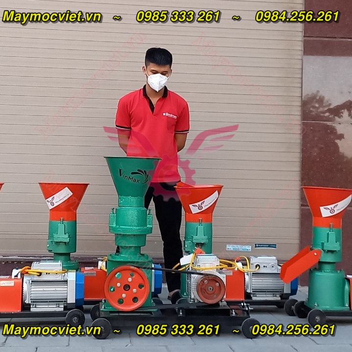 Máy ép cám viên 1 pha 3.5kW -- bảo hành 12 tháng