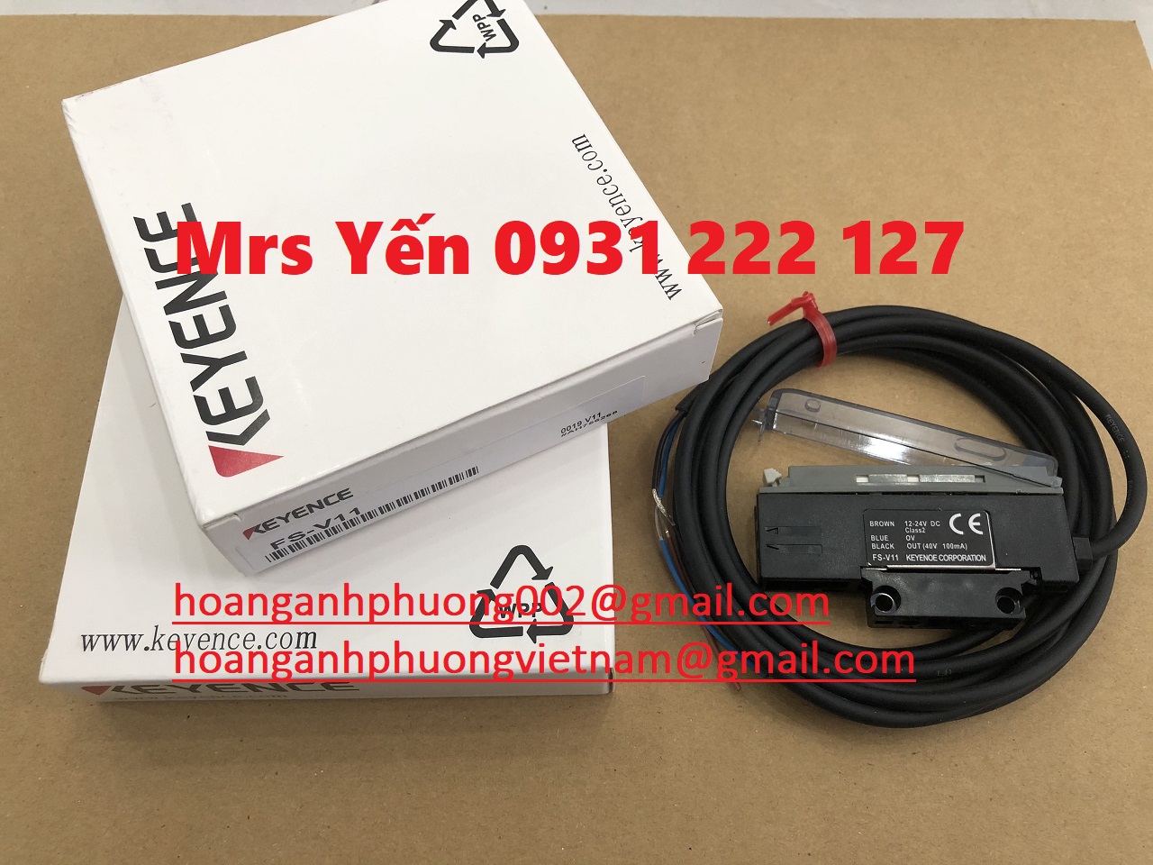 Chuyên Cảm biến Keyence giá tốt tại Hoàng Anh Phương, FS-V11