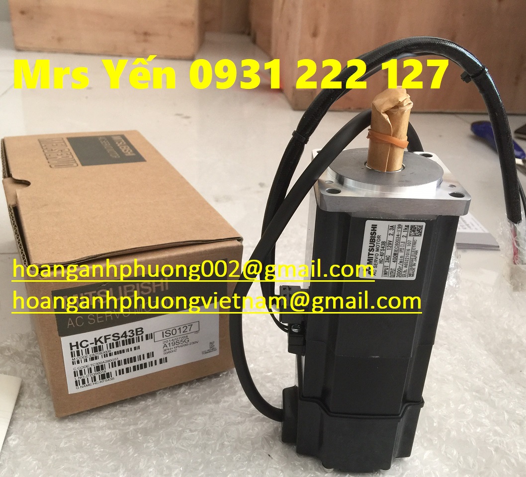 Động cơ HC-KFS43B Mitsubishi, giá nhập tốt tại Hoàng Anh Phương