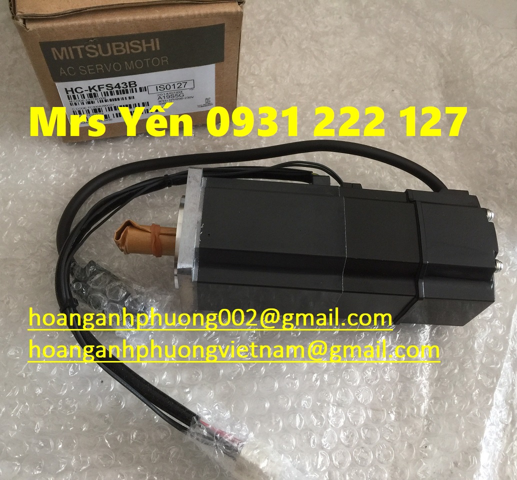 Động cơ HC-KFS43B Mitsubishi, giá nhập tốt tại Hoàng Anh Phương