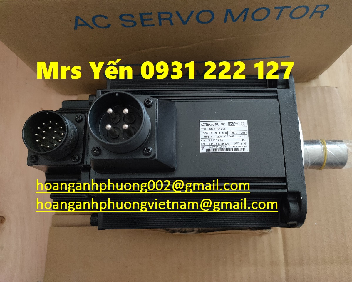 SGMS-30A6A Yaskawa Động cơ giá tốt tại Hoàng Anh Phương