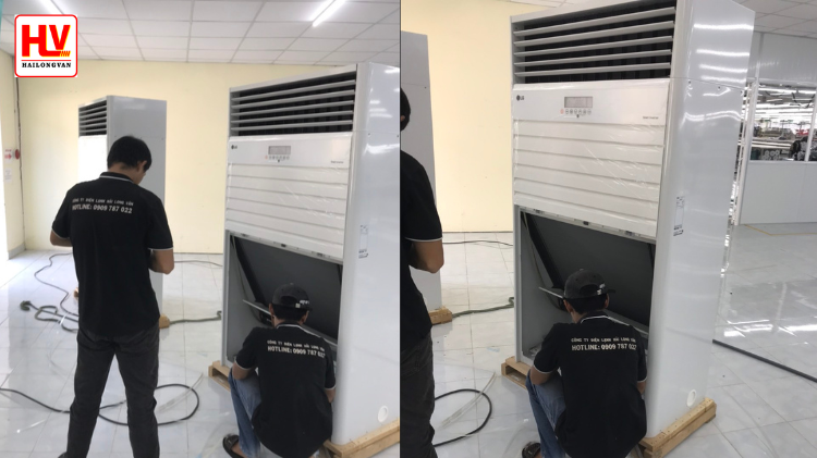 Máy lạnh tủ đứng công nghiệp LG có các model nào?