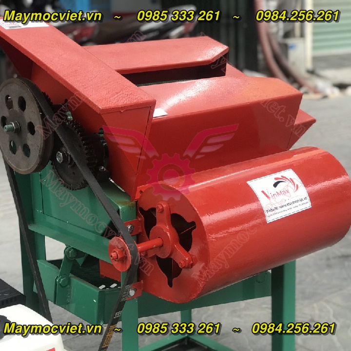Máy tuốt đậu phộng mini đầu nổ 6.5HP Vinmax TL65