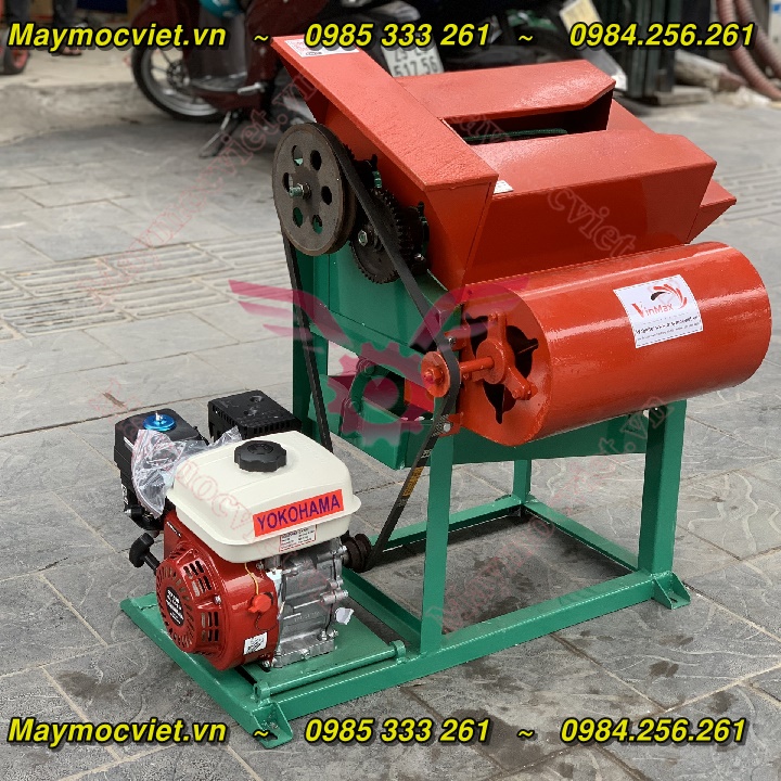 Công ty bán máy tuốt lạc đậu phộng tươi giá rẻ dùng đầu nổ VInmax TL65