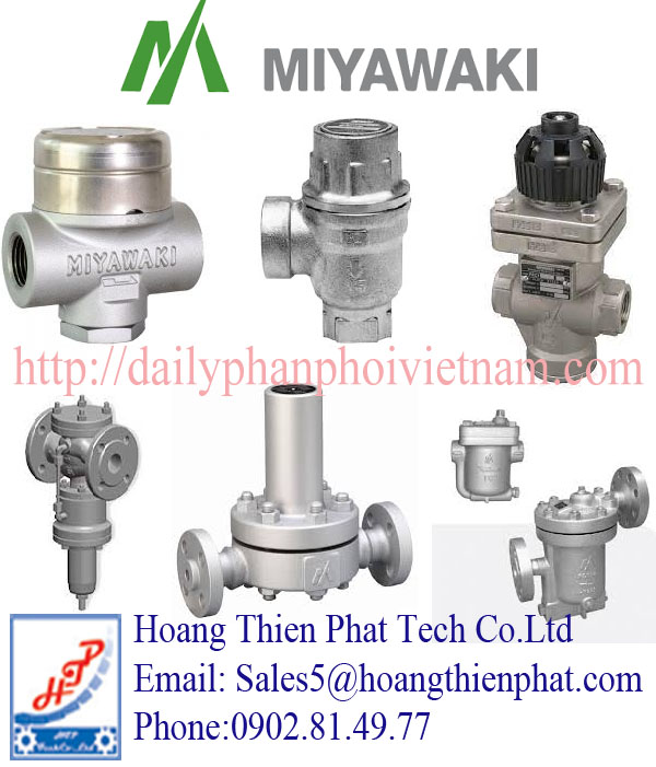 Van sử dụng hơi nước Miyawaki Việt Nam.