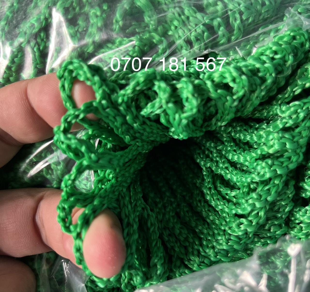 Lưới an toàn rào chắn công trình mắt lưới 2.5cm