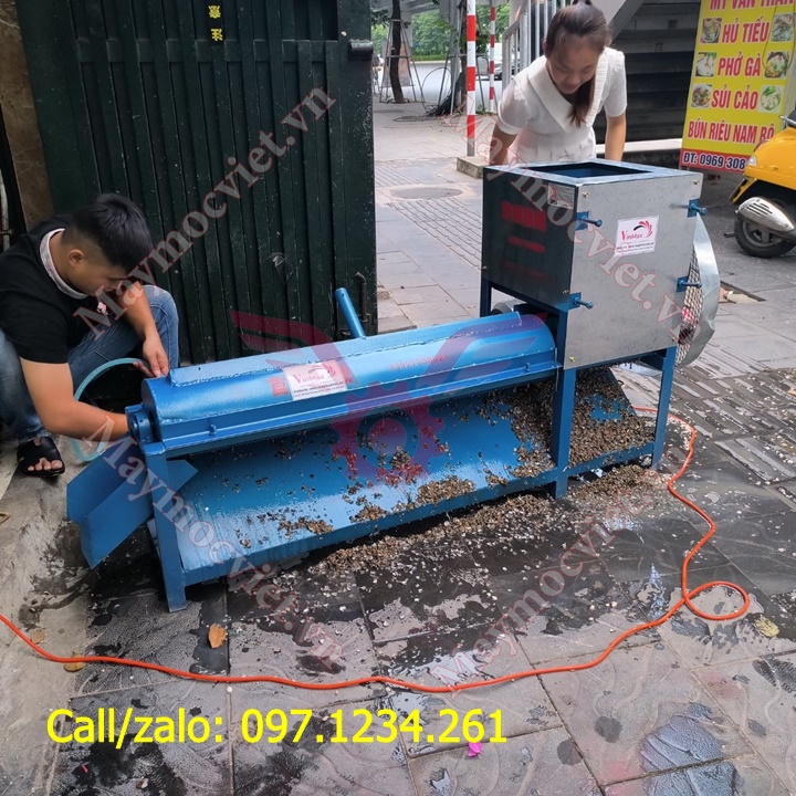 Máy tách vỏ ốc hột VMTV1000 giá rẻ